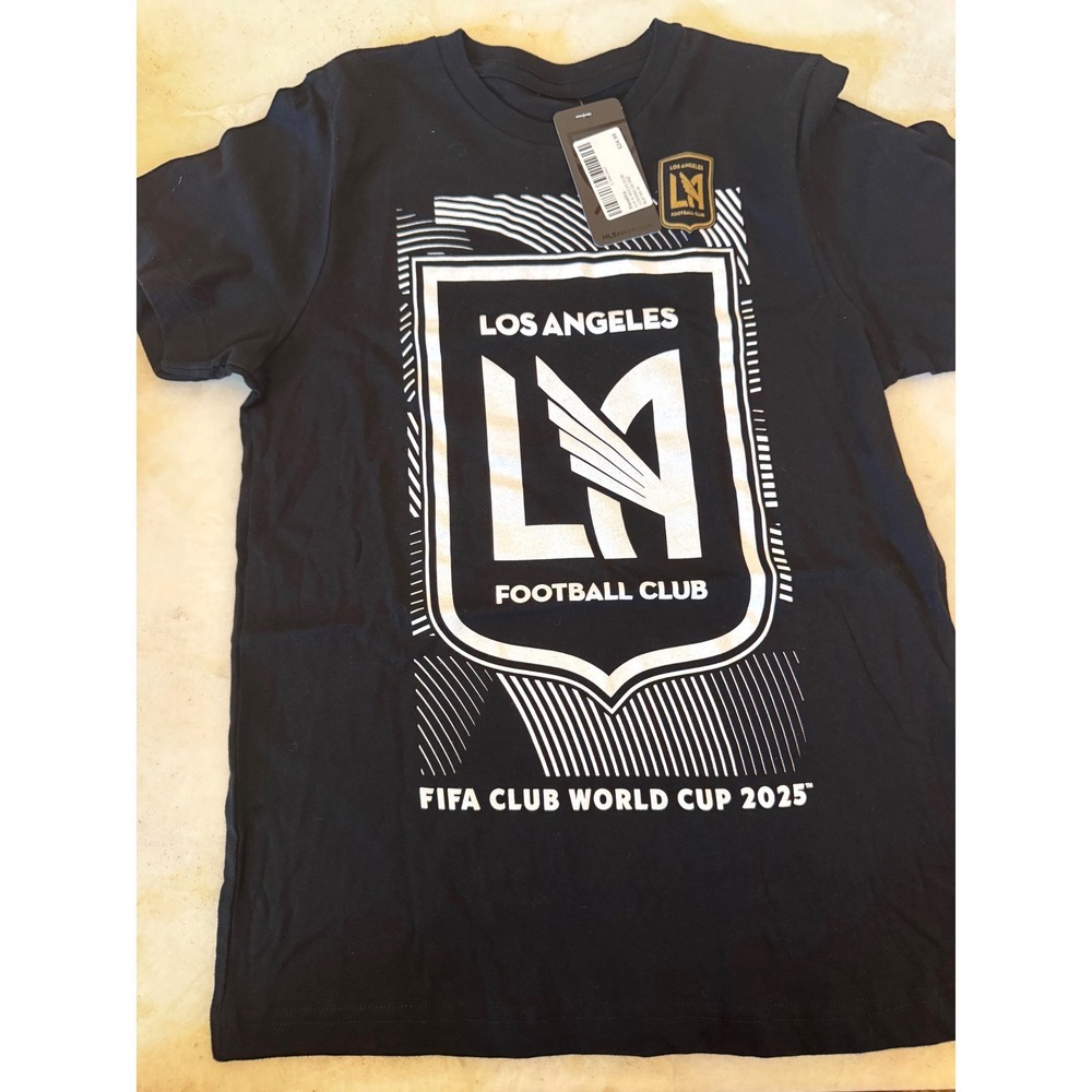 Fanatics LAFC FIFA Club World Cup 2025 Black Youth Medium T-Shirt LAFC